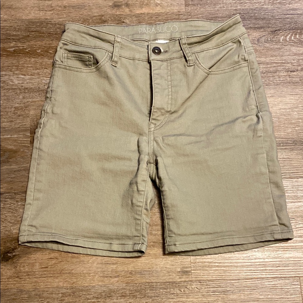 Parasuco Tan Bermudas Casual Style